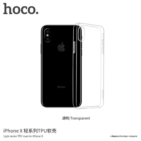 Light Series TPU for iPhone X - Transparent